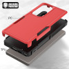 Military Grade TUFF Hybrid Armor Case for Samsung Galaxy S26 Ultra - Red