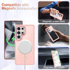 Shade Series Hybrid Case with MagSafe Magnetic Ring for Samsung Galaxy S26 Ultra - Pink