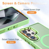 Shade Series Hybrid Case with MagSafe Magnetic Ring for Samsung Galaxy S26 Ultra - Green