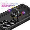 Military Grade Hybrid Case with Ring Grip for Samsung Galaxy S26 Ultra - Black