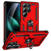 Military Grade Hybrid Case with Ring Grip for Samsung Galaxy S26 Ultra - Red