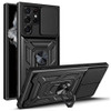 Military Grade Superior Series Hybrid Case with Ring Grip and Camera Lens Cover for Samsung Galaxy S26 Ultra - Black