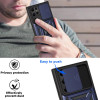 Military Grade Superior Series Hybrid Case with Ring Grip and Camera Lens Cover for Samsung Galaxy S26 Ultra - Blue