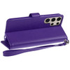 Extra Series Essential Leather Wallet Stand Case for Samsung Galaxy S26 Ultra - Purple