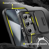 Dual Layer MagSafe Case with Rotating Stand and Privacy Camera Cover for Samsung Galaxy S26 Ultra - Black