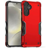 Military Grade Shockproof Hybrid Armor Case for Samsung Galaxy S26 - Red