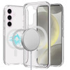 Slim Transparency Case with MagSafe Magnetic Ring for Samsung Galaxy S26 - Clear