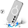 Slim Transparency Case with MagSafe Magnetic Ring for Samsung Galaxy S26 - Smoke