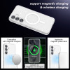 Crystal Glitter Fusion Case with MagSafe Magnetic Ring for Samsung Galaxy S26 - Clear