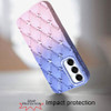 Floral Joy Diamond Crystal TPU Case for Samsung Galaxy S26 - Light Blue Pink