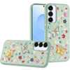 Butterfly Ornaments Diamond Hybrid Case for Samsung Galaxy S26 - Teal