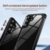 Military Grade Tough Shield Snap-on Transparent Case for Samsung Galaxy S26 Plus - Black