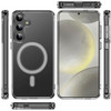 Slim Transparent Case with MagSafe Magnetic Ring for Samsung Galaxy S26 Plus - Clear