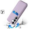 Flap Leather Wallet Fusion Case for Samsung Galaxy S26 Plus - Purple