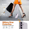 Fusion Shield Tough Snap-on Transparent Case for Samsung Galaxy S26 Plus - Clear