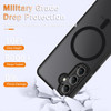 Shade Series Hybrid Case with MagSafe Magnetic Ring for Samsung Galaxy S26 Plus - Black