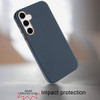 Soft Touch Dual-Layer Hybrid Case for Samsung Galaxy A37 5G - Navy Blue