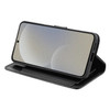 Extra Series Essential Leather Wallet Stand Case for Samsung Galaxy A37 5G - Black