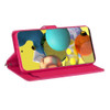 Extra Series Essential Leather Wallet Stand Case for Samsung Galaxy A37 5G - Pink