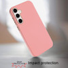 Soft Touch Dual-Layer Hybrid Case for Samsung Galaxy S25 FE - Pink