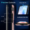 Military Grade Ring Holder Case with Camera Lens Cover for Samsung Galaxy S25 FE - Rose Gold