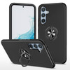 360 Rotating Ring Grip Hybrid Case for Samsung Galaxy S25 FE - Black