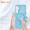 Shade Series Hybrid Case with MagSafe Magnetic Ring for Samsung Galaxy S25 FE - Blue