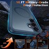 Shade Series Hybrid Case with Magnetic Ring for Samsung Galaxy A57 5G - Blue