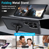 Military Grade TUFF Shockproof Hybrid Armor Case with Ring Grip for Samsung Galaxy S26 Ultra - Black