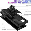 Military Grade All-In-One Ring Stand Card Case for Samsung Galaxy S26 Ultra - Black