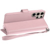 Extra Series Essential Leather Wallet Stand Case for Samsung Galaxy S26 Ultra - Rose Gold