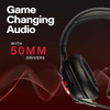 Meters Music M Level Up RGB Gaming Headset - Red