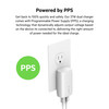 Belkin BoostCharge Dual Wall Charger with PPS + USB-C Cable with Lightning Connector