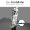 100W T-Shaped USB-C to USB-C Charging Cable with Built-in Phone Stand - Black