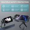 15W Qi Certified Wireless Charging Universal Car Mount Charger with Automatic Rotating Cradle