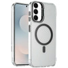 InFrame Series Magnetic Crystal Case with Camera Ring Stand for Samsung Galaxy S26 Plus - Black