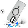 InFrame Series Magnetic Crystal Case with Camera Ring Stand for Samsung Galaxy S26 Plus - Black