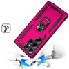 Military Grade Hybrid Case with Ring Grip for Samsung Galaxy S26 Ultra - Hot Pink