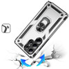 Military Grade Hybrid Case with Ring Grip for Samsung Galaxy S26 Ultra - Silver