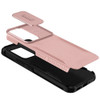 Combat Tough Series Hybrid Case with Camera Lens Cover for Samsung Galaxy S26 Ultra - Rose Gold