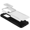 Combat Tough Series Hybrid Case with Camera Lens Cover for Samsung Galaxy S26 Ultra - Silver