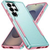 Military Grade TUFF Shockproof Hybrid Armor Case for Samsung Galaxy S26 Ultra - Teal Pink