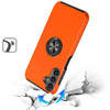 360 Rotating Ring Grip Hybrid Case for Samsung Galaxy A17 5G - Cosmic Orange