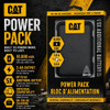 Cat 10000mAh Dual USB-A Ports Backlit Power Bank Portable Battery Pack Charger