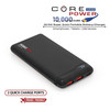 Mobile Edge CORE Power USB Power Bank Battery Charger 10,000mAh