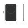 NineCarat MagSafe Magnetic Power Bank Battery Charger with USB-C Charging Port