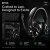 EPOS H3 Closed Acoustic Gaming Headset - Onyx Black