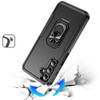 Military Grade TUFF Shockproof Hybrid Armor Case with Ring Grip for Samsung Galaxy A17 5G - Black