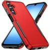 Military Grade TUFF Shockproof Hybrid Armor Case for Samsung Galaxy A17 5G - Red