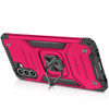 Military Grade Robust Series Dual Layer Hybrid Case with Ring Grip for Samsung Galaxy A17 5G - Hot Pink